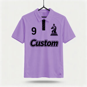 Purple factory direct sales team football suit set sports shirt European Cup fan breathable quick drying training suit team uniform