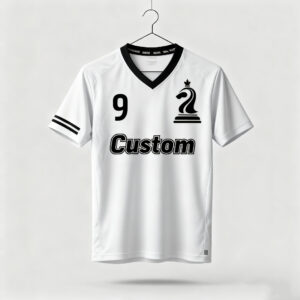 White factory direct sales team football suit set sports shirt European Cup fan breathable quick drying training suit team uniform