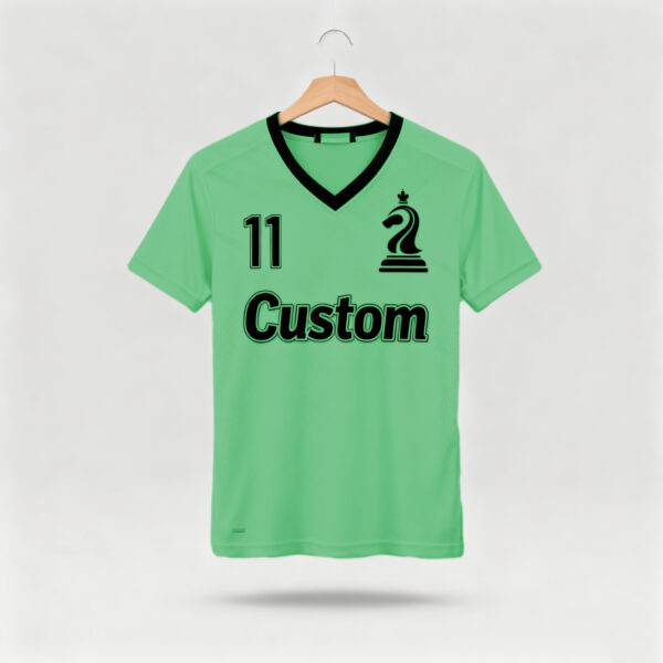 Green factory direct sales team football suit set sports shirt European Cup fan breathable quick drying training suit team uniform