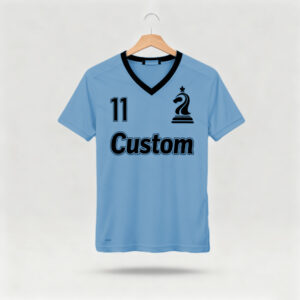 Blue factory direct sales team football suit set sports shirt European Cup fan breathable quick drying training suit team uniform