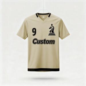 Khaki factory direct sales team football suit set sports shirt European Cup fan breathable quick drying training suit team uniform
